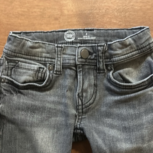 Black distressed jeans - Picture 3 of 5